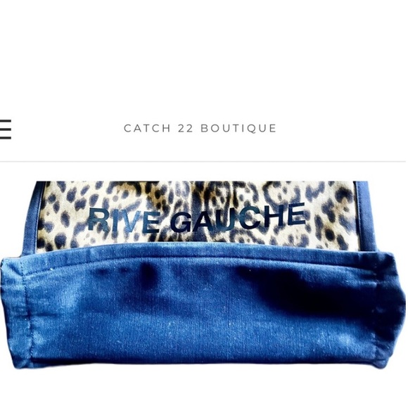 *SOLD* Saint Laurent Canvas Leopard Print Rive Gauge Noe Large Tote - Picture 10 of 11